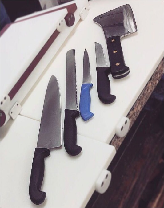 Noleggio coltelli per macellerie Milano